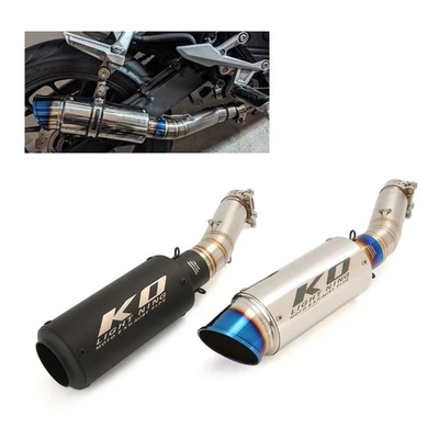 Silenciador silenciador tubo de escape medio para Honda CB500X CB500F CBR500R 2013-2015 Foto 1 de 4