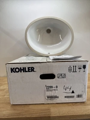 Pia de banheiro Kohler Caxton Undermount - Branca (K-2209-0) - Imagem 1 de 4