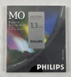 Philips 1.3gb Rewritable Magneto Optical Disc, MO-Disk, 5.25" 130mm - Afbeelding 1 van 8