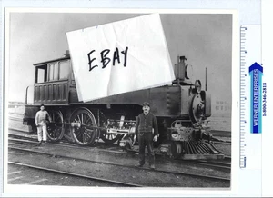 MOTORE LIRR #38 ALL'INCROCIO WOODHAVEN, QUEENS, NY CIRCA 1890 - Foto 1 di 1
