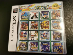 482 in 1 Game NDS Game Pack Card DS Games Super Combo with NDS DS 2DS New 3DS ND - Picture 1 of 4