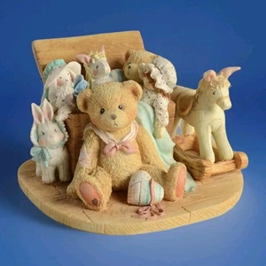 Cherished Teddies CHRISTOPHER Bear Old Friends Are The Best Friends BOX Figurine - Picture 1 of 8