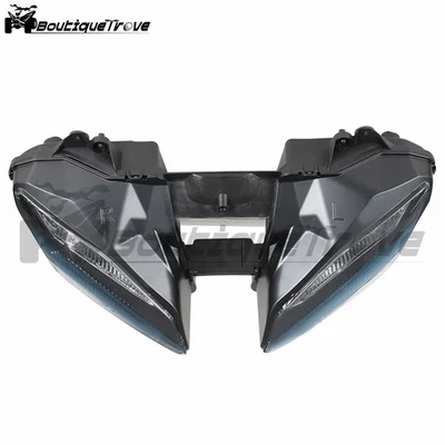 Conjunto de faróis dianteiros para Yamaha YZF R6 YZF600 2008-2016 - Imagem 1 de 4