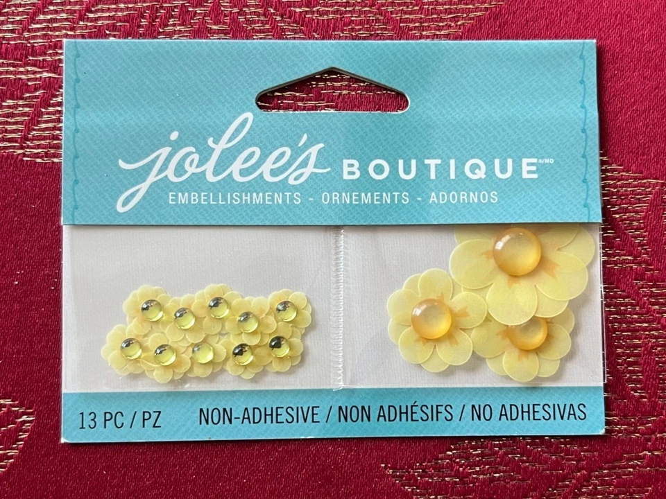 TÚ ELIGES - NUEVO - PEQUEÑOS ADORNOS DE FLORES Y HOJAS DE JOLEE'S RAROS Y RETIRADOS Foto 1 de 1