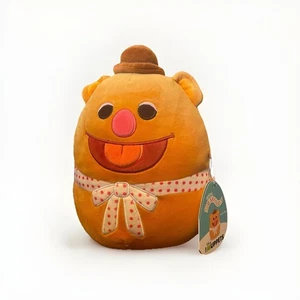 NEW Squishmallows Disney The Muppets Fozzie Bear 8" Plush - Picture 1 of 4