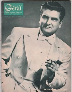 GENII THE CONJURORS MAGAZINE,MARCH 1964- THE AMAZING SCALZO COVER STORY - Picture 1 of 4