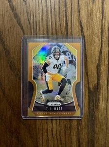 2019 Panini Prizm #99 T.J. WATT  Prizm Pittsburgh Steelers /249 - Picture 1 of 2