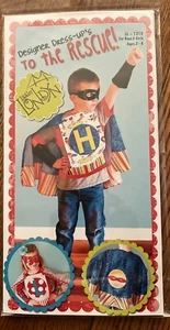 Little Londyn To The Rescue Hero Cape Sewing Pattern Age 2 Months To 8 Years - Picture 1 of 2