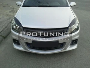 Sopracciglia anteriori/Maschera coprifaro per Opel/Vauxhall Astra H + OPC/VXR - Foto 1 di 7