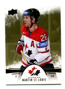 2016-17 UD Team Canada Gold Martin St. Louis Card #96 Parallel - Bild 1 von 1