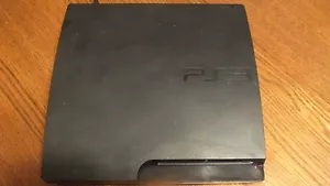 Sony PlayStation PS3 Slim CECH-2501A Console PARTS or REPAIR UNTESTED POWERS ON - Picture 1 of 7