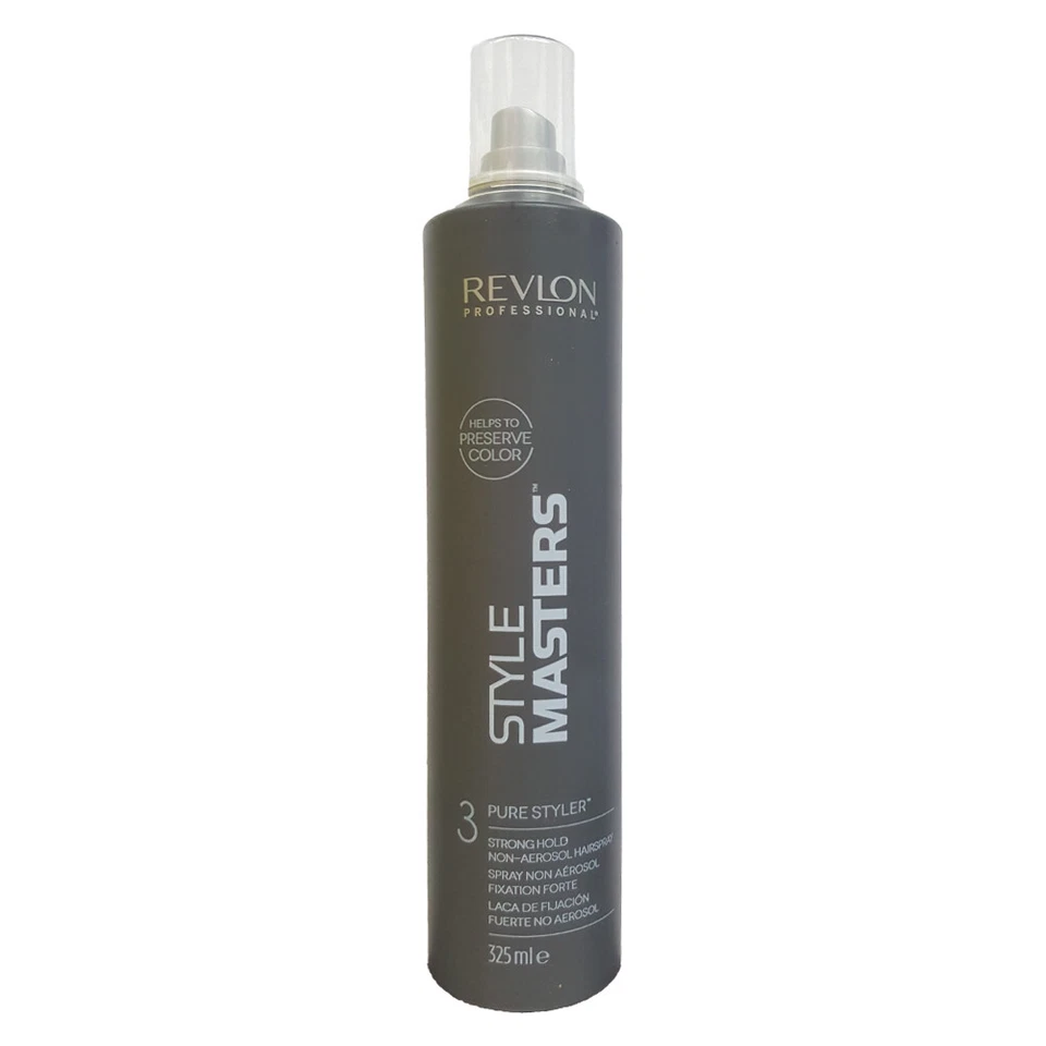 Spray Für Haare Starker Halt REVLON Style Masters Hairspray Pure Styler 3 325ml - Bild 1 von 1