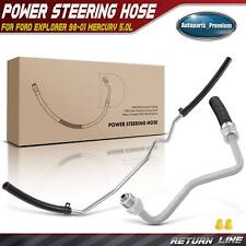 2x Power Steering Return Line Hose Assembly for Ford Explorer 98-01 Mercury 5.0L