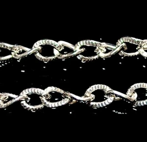 1 M wire garland metal Cable Chain ring: approx. 6.5x4.8 DIY Craft Finding - Picture 1 of 1