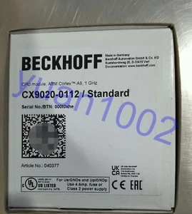 New BECKHOFF CX9020-0112 Programmable Logic Controller Fast FedEx or DHL - Picture 1 of 5
