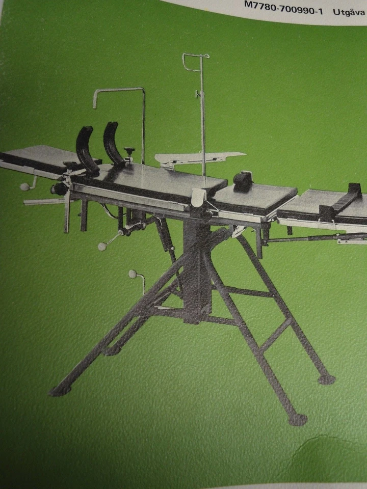 Mesa de operaciones portátil militar sueca Foto 1 de 1