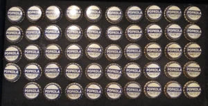 Lot of 49 Vintage Unused Popkola Cork Lined Bottlecaps - Picture 1 of 3