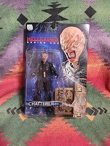 Vintage Neca Hellraiser Series 1 Chatterer Action Figure Bloody Version - Picture 1 of 6
