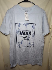 Vans Off The Wall Graphic T Shirt Mens Size SM White Classic Fit - NEW WITH TAG - Picture 1 of 3
