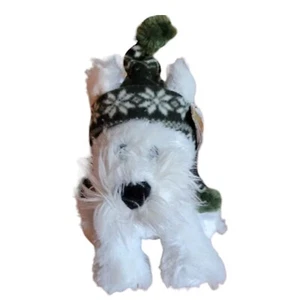 Aurora World Wuff & Friends Tannebaum cachorro peluche con sombrero para nieve 10" con etiqueta  - Imagen 1 de 8