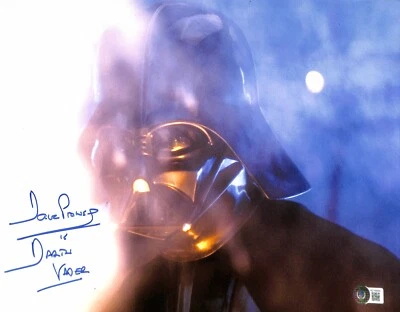 David Prowse Darth Vader Inscribed 11x14  Photo Auto 10 BAS (Grad Collection) - Image 1 of 3