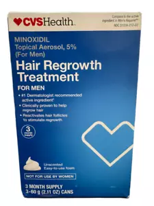 HAIR REGROWTH TREATMENT 3 MONTH SUPPLY FOR MEN ONLY NEW EXP09/24 - Picture 1 of 1