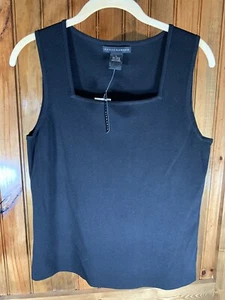 Grace Elements London Knit Black Women's Sweater Tank Size Large - Picture 1 of 5