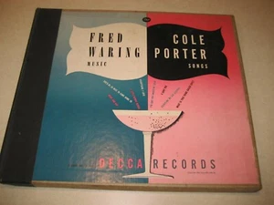 Decca Records Fred Waring Music Cole Porter Songs A-499 10" Vinyl Vintage 1946 - Picture 1 of 12