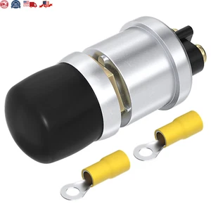 Daiertek Push Button Starter Switch 12V / 24V Waterproof Push Start Button - Picture 1 of 12