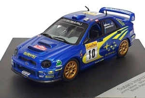 PJ Rally Models 1/43 Scale PJR10 - Subaru Impreza #10 Welsh Rally 2004 - Blue - Picture 1 of 5