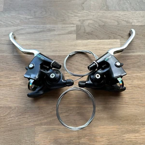 Shimano Altus A20 ST-AT20 3 x 7 Speed Shifter / Brake Lever Combo Set - NOS - Picture 1 of 17