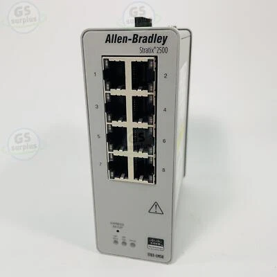 Novo Switch Gerenciado Ethernet ALLEN BRADLEY 1783-LMS8/A Stratix 2500 - Imagem 1 de 4