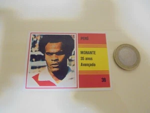 RARE Sticker World Cup Spain 82 MONANTE Peru National Team - Picture 1 of 1
