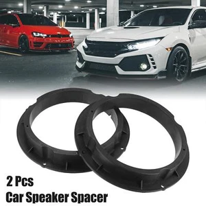2pcs 6.5" Speaker Spacer Rings Audio Speaker Mounting Adapter for Kia Sportage  - Picture 1 of 6