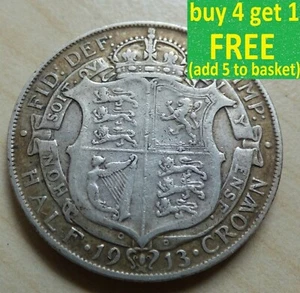 George V Half-Crown Silver Coins Choose your date 1910-1936 Choice  - Picture 1 of 251