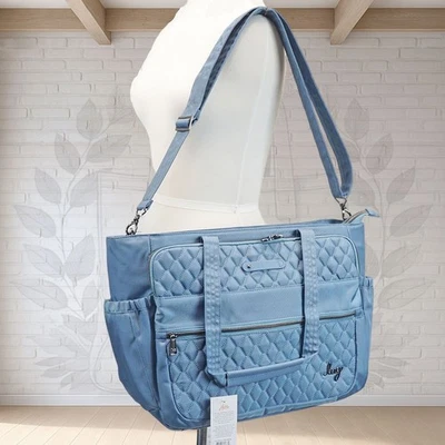 NUEVO ❤️ Bolso de Mano Lug Calypso Blue Moon Ultra X Laptop Resistente Trabajo Viaje Estrella del Norte Foto 1 de 4