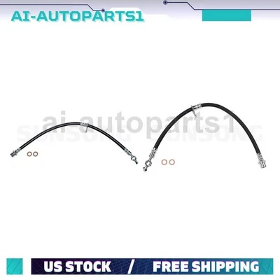 Manguera hidráulica de freno delantero 2 piezas para Toyota Camry 1992 1993 1994 1995 1996 Foto 1 de 4