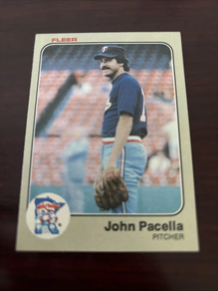 1983 Fleer John Pacella #622 Minnesota Twins NM-MINT - Image 1 of 1