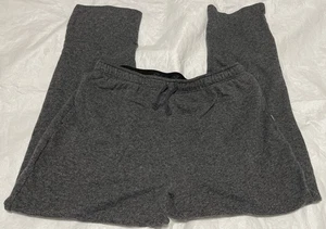 Eddie Bauer Nachtwäsche Hose Herren groß grau Gummibund Taschen Kordelzug EG - Bild 1 von 11