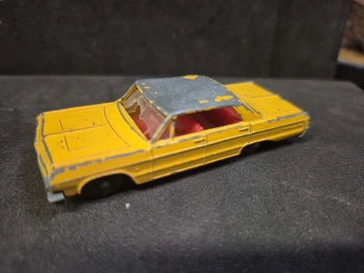 Matchbox Series No.20 Chevrolet Impala Taxi Cab Yellow Lesney Vntg Used - Image 1 of 4