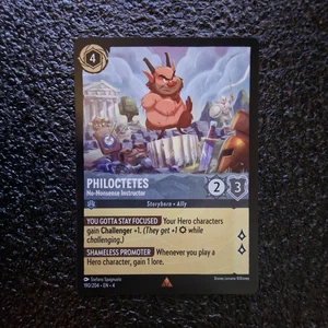 Philoctetes No-Nonsense Instructor - 190/204 - Rare - Disney Lorcana - Picture 1 of 2