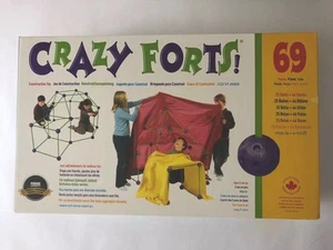 Crazy Forts 69 Building Kit for Kids Buildable Indoor/Outdoor Toys - New! - Picture 1 of 13
