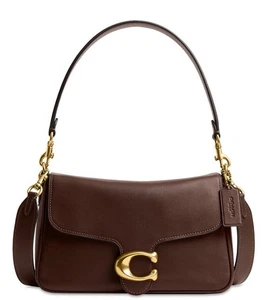 ❤️Coach Soft Tabby CAM98 Brass/Maple Shoulder Bag In Original Packaging - Picture 1 of 3