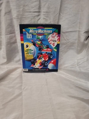 Micro Machines - SEGA Master System - The Game World - Amiga Boxed - UNTESTED - Image 1 of 4