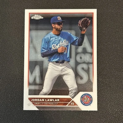 2023 Topps Pro Debut - Chrome Jordan Lawlar #PDC-96 (RC) - Image 1 of 2