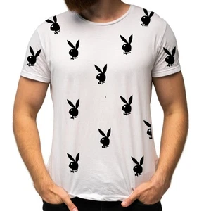 Playboy lizenziertes offizielles Unisex T-Shirt neu mit Etikett Größe Medium - Bild 1 von 1