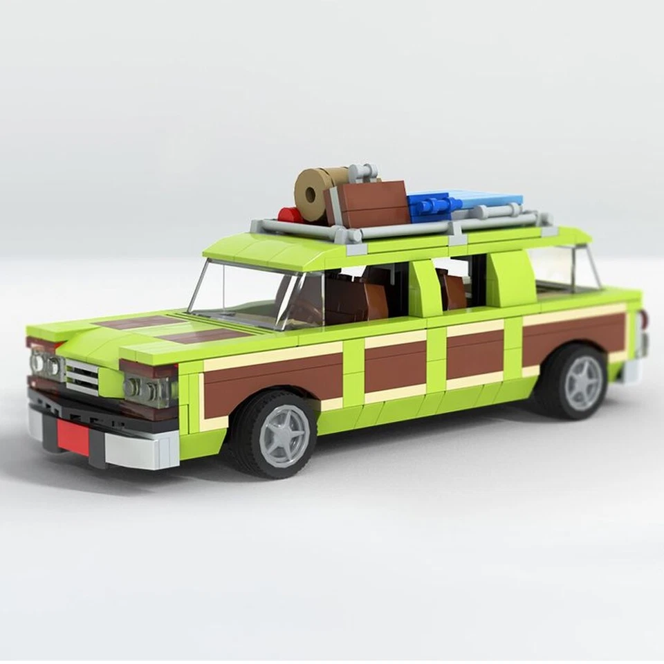 Hot Sale Station Wagon Car Model Building Toys Set for Collection 385 - Image 1 of 1