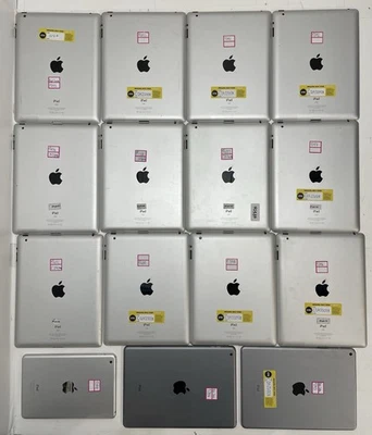 Job Lot/ Bundle 15x DEAD Apple iPads - 2rd, 3rd Gen / Air /Mini - For Parts - Image 1 of 4