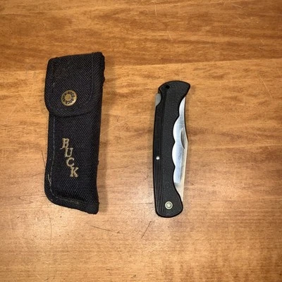 Vintage Buck USA 426 Bucklite Black  Lockback Knife Clip & Buck Holder - Image 1 of 4