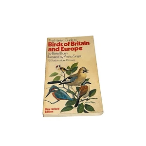 Vintage The Hamlyn Guide to Birds of Britain and Europe Bertel Bruun Paperback - Imagen 1 de 5